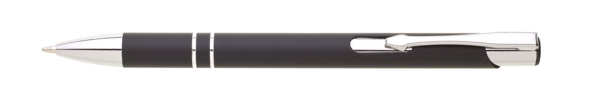 Metall-Kugelschreiber mit Softtouch-Oberfläche
