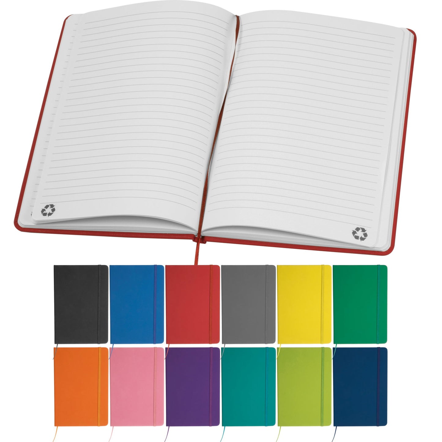 Notizbuch A5 aus recyceltem Papier
