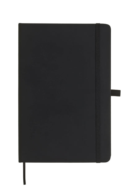 Notizbuch A5 aus PU-Leder mit Gummiband