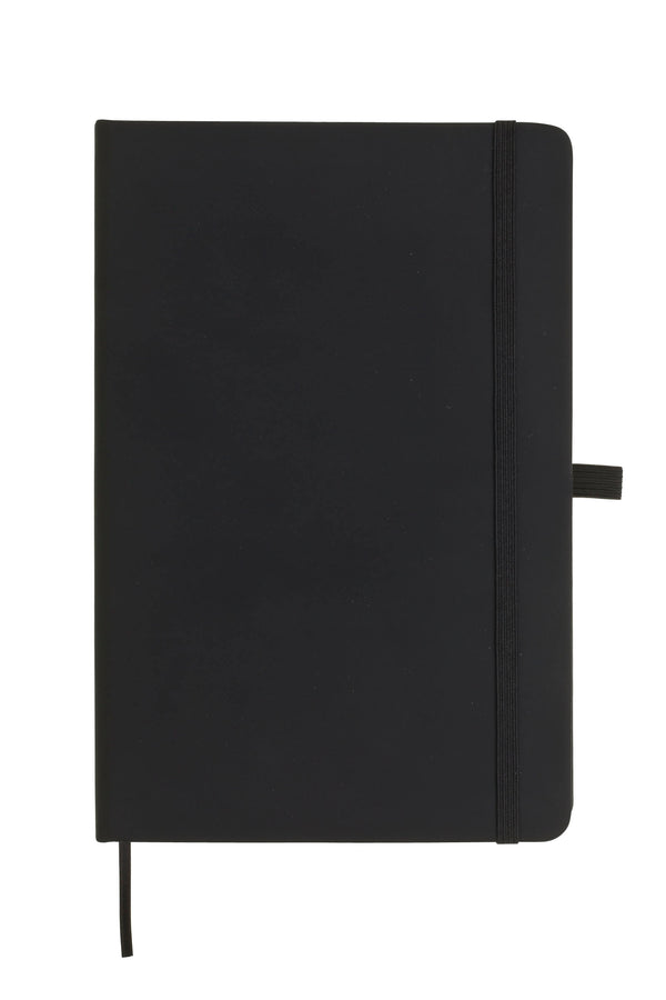 Notizbuch A5 aus PU-Leder mit Gummiband