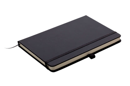 Notizbuch A5 aus PU-Leder mit Gummiband
