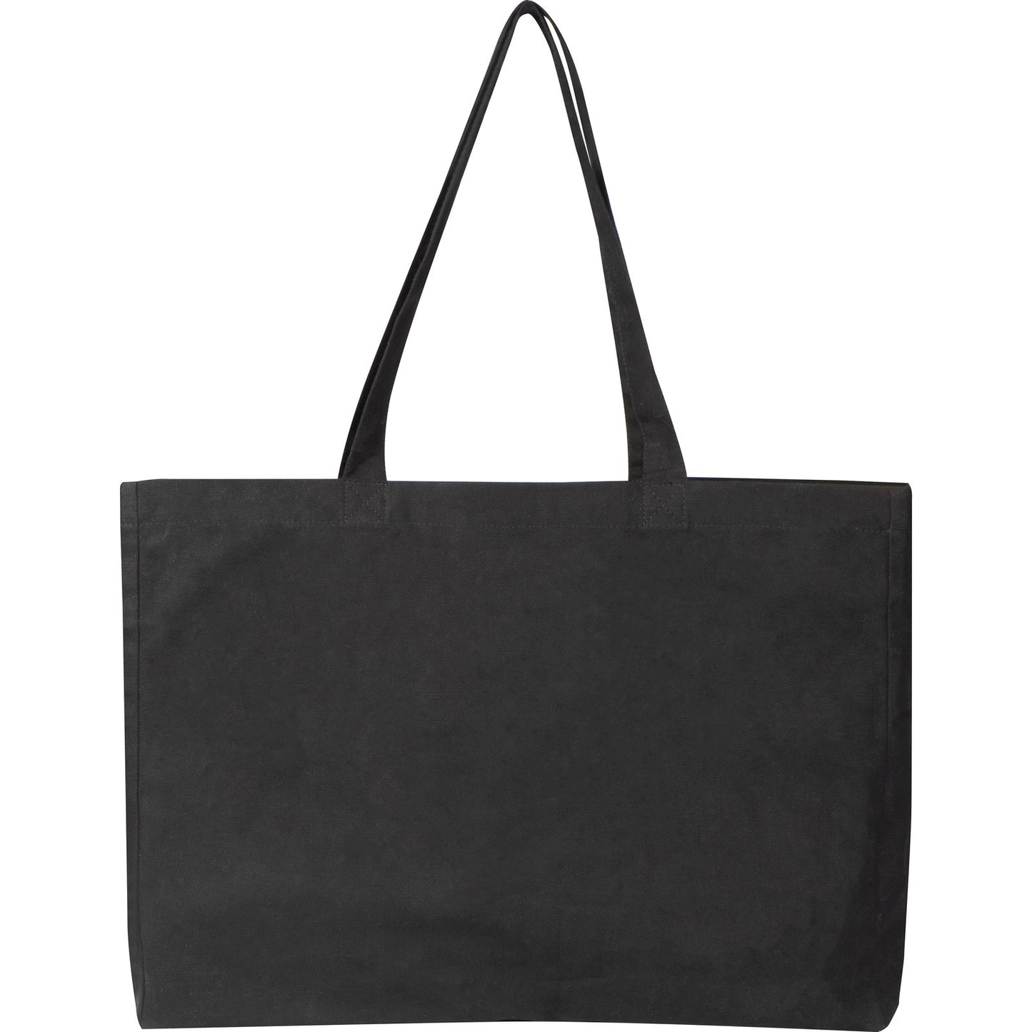 Shopper aus Bio-Baumwolle mit Bodenfalte