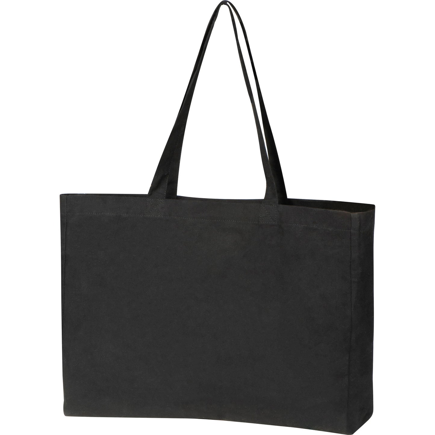 Shopper aus Bio-Baumwolle mit Bodenfalte
