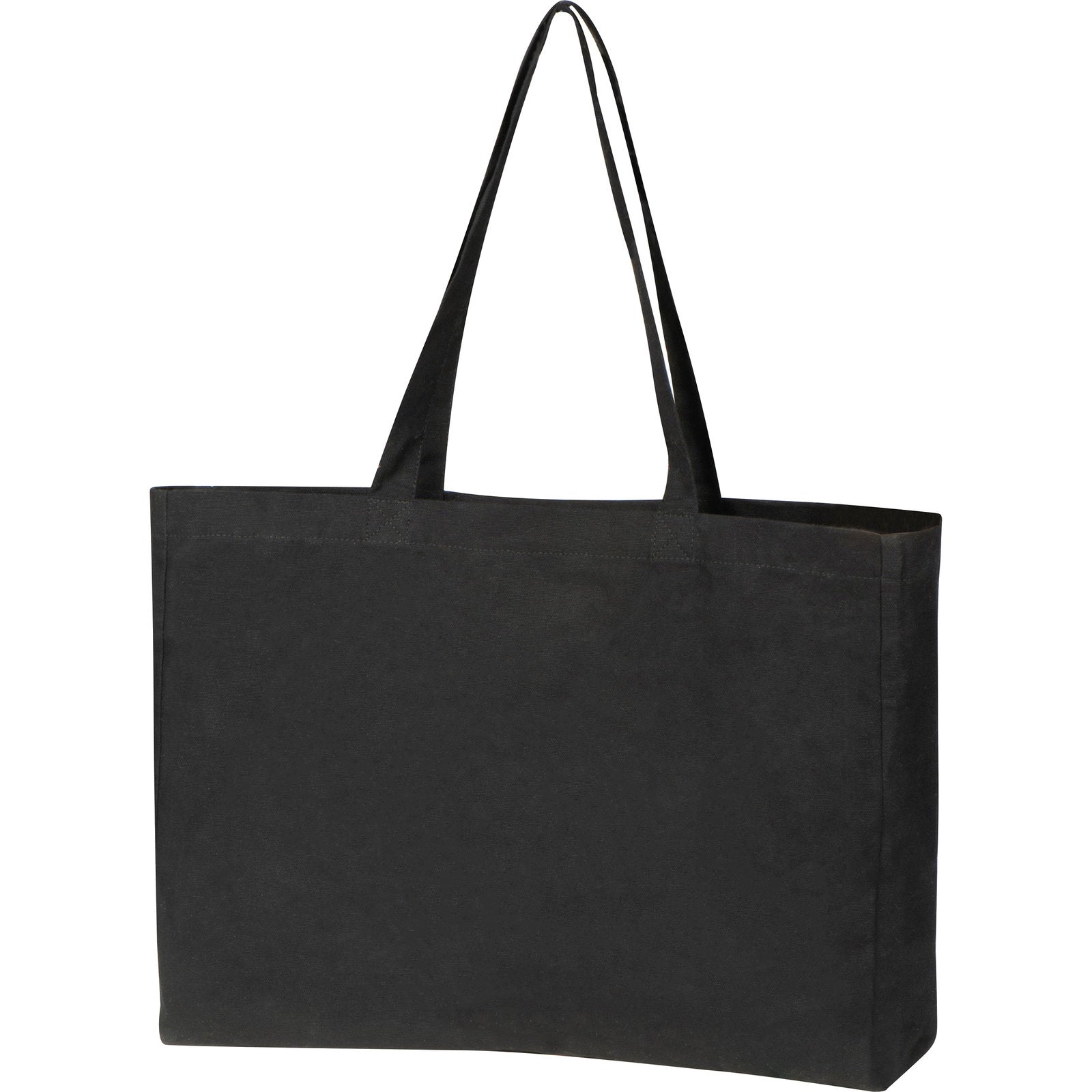 Shopper aus Bio-Baumwolle mit Bodenfalte