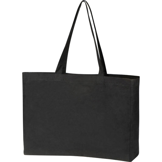 Shopper aus Bio-Baumwolle mit Bodenfalte