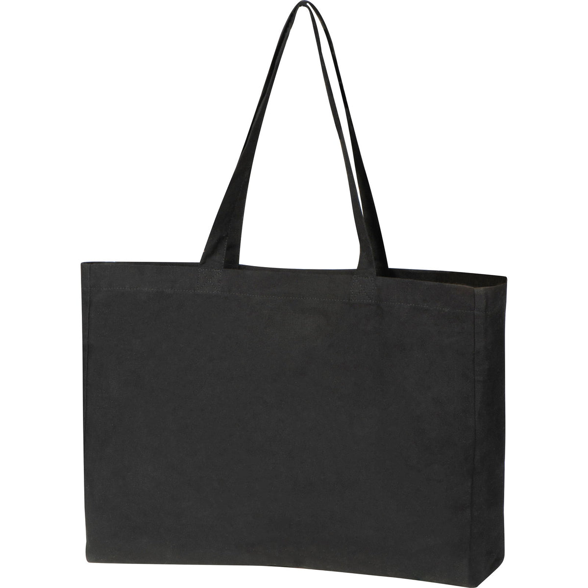 Shopper aus Bio-Baumwolle mit Bodenfalte