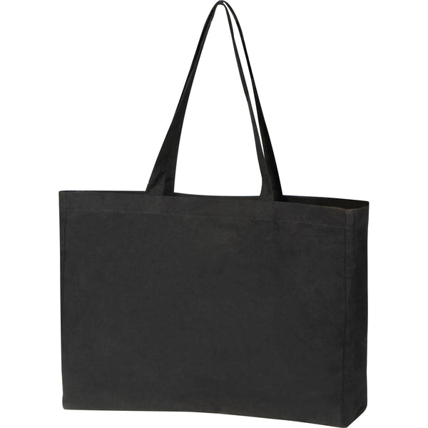 Shopper aus Bio-Baumwolle mit Bodenfalte