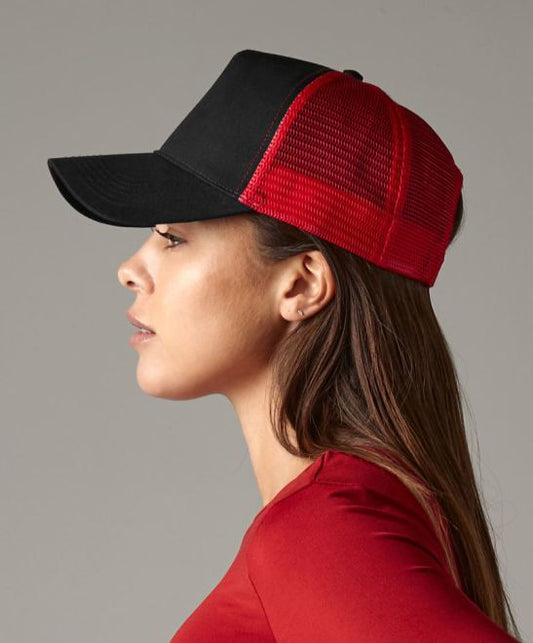 5 Panel Trucker Cap mit Snapback