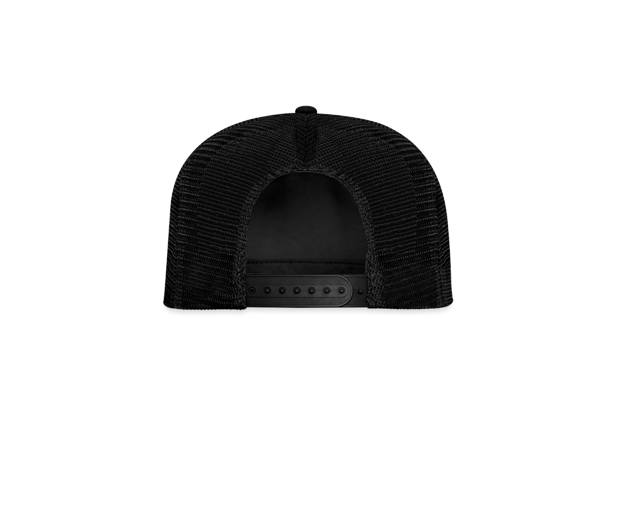 Trucker Cap in Schwarz, hinten
