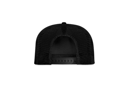 Trucker Cap in Schwarz, hinten