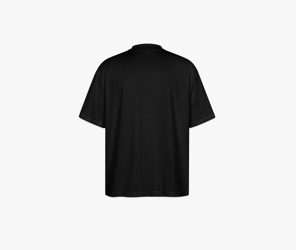 T-Shirt Comfort-T Schwarz hinten