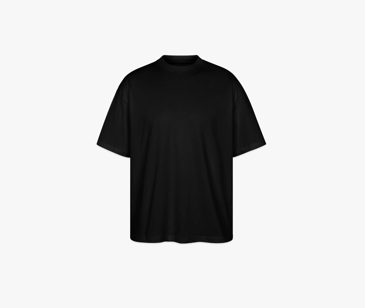 T-Shirt Comfort-T Schwarz vorne