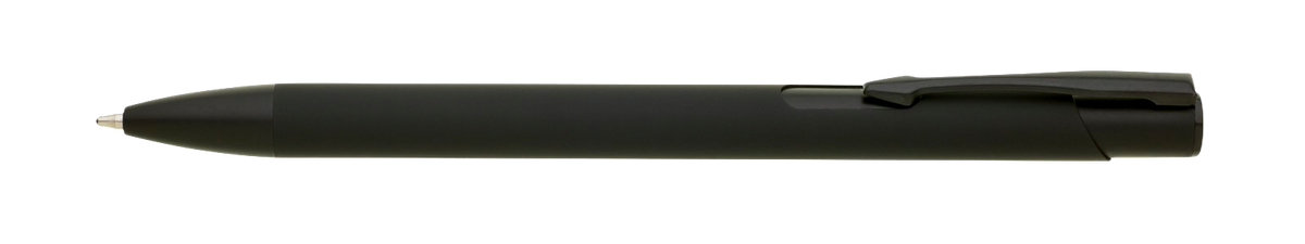Metall-Kugelschreiber Pedro in Schwarz